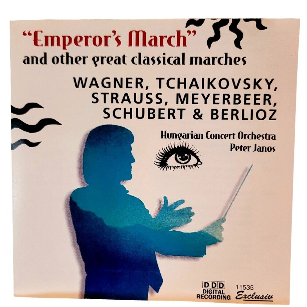 Emperors March & Other Great Classical Marches Music CD Wagner Strauss 37238cd